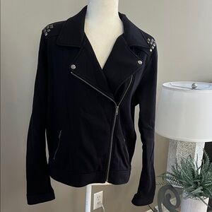 Maurices Black Studded Jacket